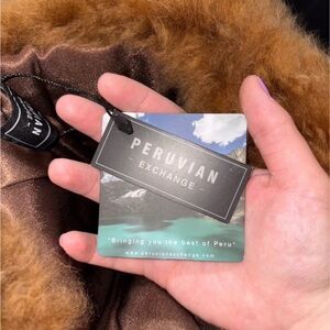 Peruvian Exchange Brown Fur Hat